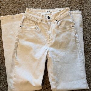 Cotton On White High-Rise Jeans